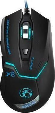 iMice X8 Gaming Gaming Maus Schwarz