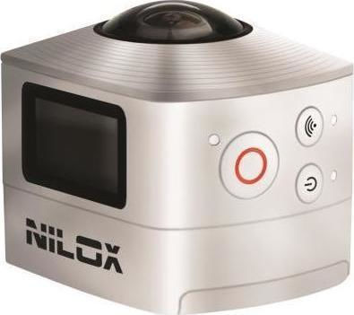 Nilox Evo 360 Camera de acțiune Full HD (1080p) Înregistrare 360° cu WiFi Argint
