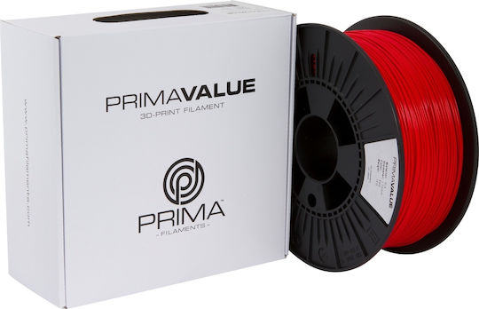 3D Prima PrimaValue PLA 3D Printer Filament 1.75mm Κόκκινο 1kg