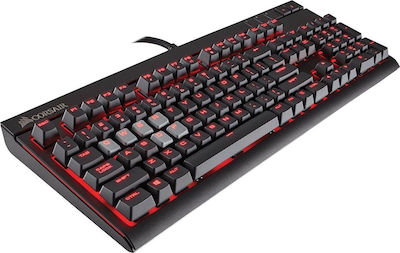 Corsair Strafe Mechanical Cherry MX Brown Гейминг Клавиатура с Подсветени клавиши Черен