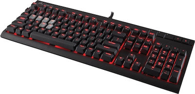 Corsair Strafe Mechanical Cherry MX Brown Гейминг Клавиатура с Подсветени клавиши Черен