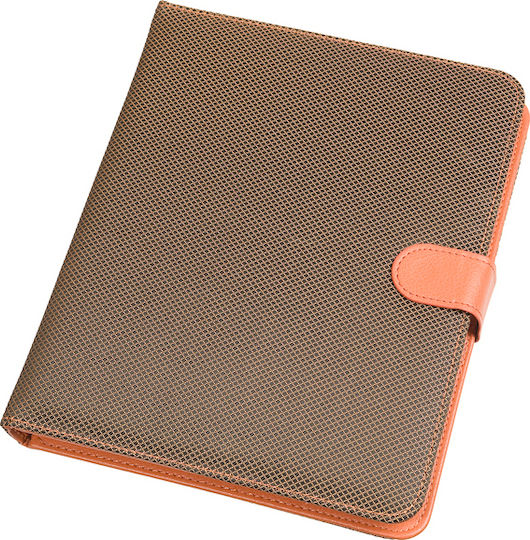 Tracer 9.7" Flip Cover με Πληκτρολόγιο στα Αγγλικά US Πορτοκαλί (Universal 9.7")