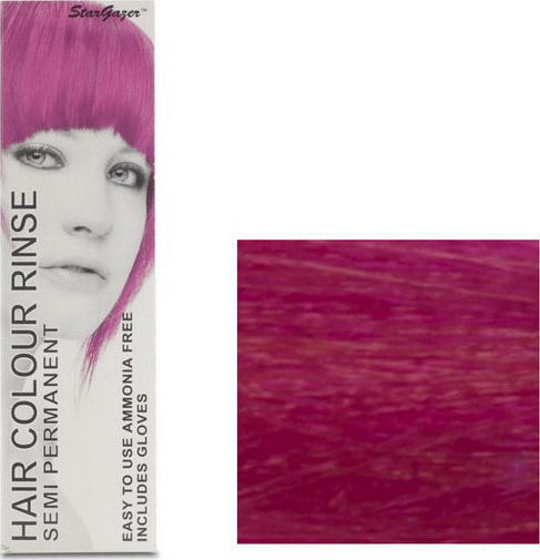 Stargazer Semi-Permanent Hair Colour Временна боя за коса шокиращо розово 70мл