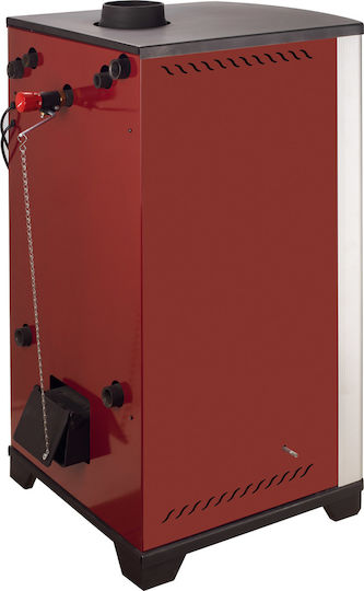 Teba TF-25 Σόμπα Pellet Καλοριφέρ 25.4kW Μπορντό