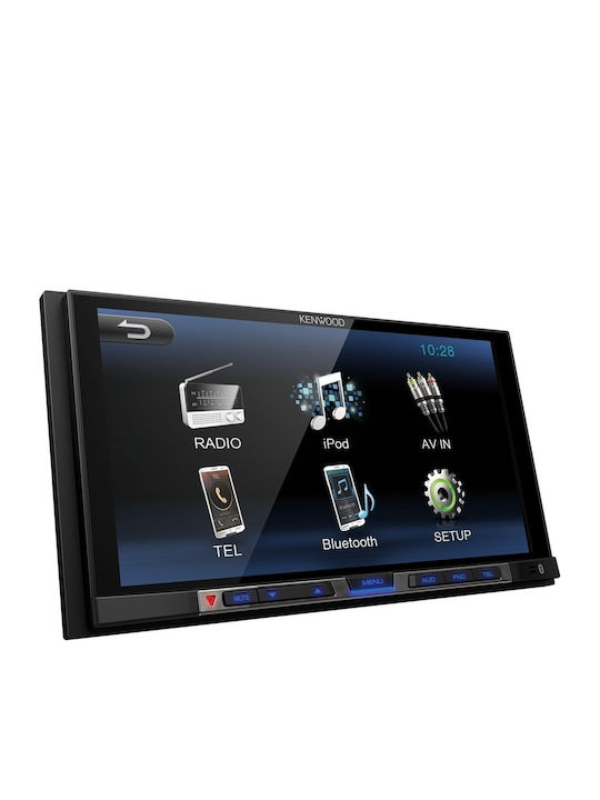 Kenwood Ηχοσύστημα Αυτοκινήτου Universal 2DIN (Bluetooth/USB) με Οθόνη Αφής 6.8"