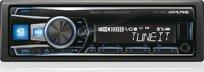 Alpine Ηχοσύστημα Αυτοκινήτου Universal 1DIN (Bluetooth/USB/AUX) με Αποσπώμενη Πρόσοψη