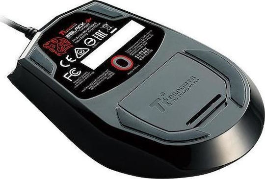 Thermaltake Black FP Геймърска Мишка 5700 DPI Черен