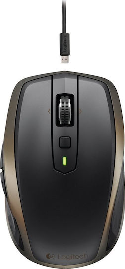 Logitech MX Anywhere 2 For Business Ασύρματο Bluetooth Mini Ποντίκι Μαύρο