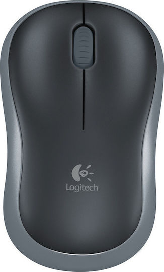 Logitech M185 Ασύρματο Mini Ποντίκι Γκρι