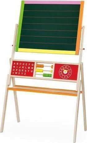 Viga Toys Standing Easel Πίνακας Μαγνητικός / Μαρκαδόρου Διπλής Όψης Επιδαπέδιος 40x11.2x67εκ.
