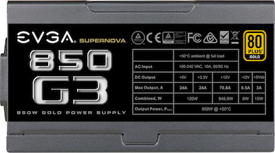 EVGA SuperNova 850 G3 X1 850W Full Modular 80 Plus Gold