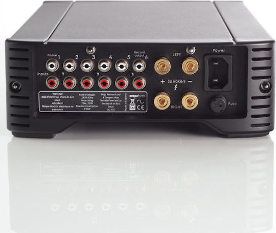 Rega Brio Интегриран Hi-Fi усилвател Stereo 73W/4Ω 50W/8Ω Черен