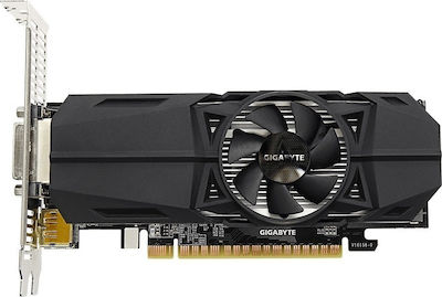 Gigabyte GeForce GTX 1050 Ti 4GB GDDR5 OC Low Profile Κάρτα Γραφικών