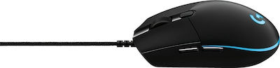 Logitech G Pro RGB Gaming Ποντίκι 12000 DPI Μαύρο