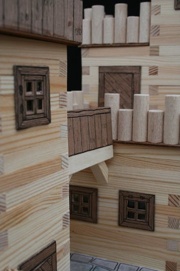 Walachia Wooden Construction Toy Castle Nr.19 for Children 8+ years old+ Years
