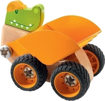 Djeco Plastic Construction Toy Σετ Κατασκευής Οχήματοs Εργοταξίου Croco Bob