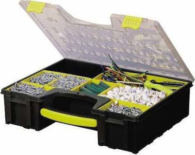 Stanley 1-92 Werkzeugkoffer-Organisator 8 Positionen mit abnehmbaren Boxen Schwarz 42.3x33.4x10.5cm