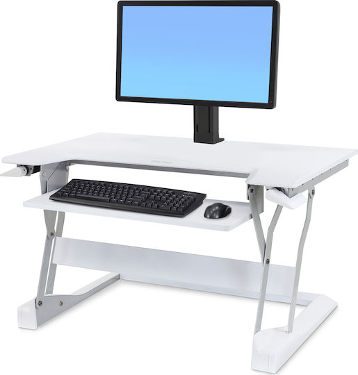 Ergotron WorkFit-T Sit-Stand Desktop Workstation Επιτραπέζια Βάση Πύργου Υπολογιστή 33-397-085