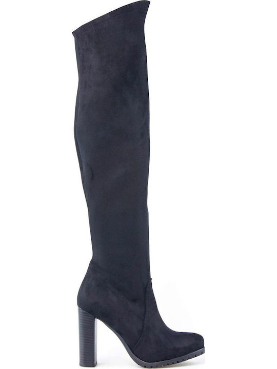 Leather Women's Boots Black