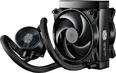 CoolerMaster Masterliquid Pro 140 Водно охлаждане на процесор Единичен вентилатор 140мм за Socket AM4/115x Черна