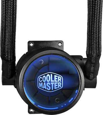 CoolerMaster Masterliquid Pro 140 Водно охлаждане на процесор Единичен вентилатор 140мм за Socket AM4/115x Черна