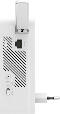 D-Link DHP-W611AV Powerline für kabellose Verbindung Wi‑Fi 5 mit Durchgangssteckdose Steckdose und Anschluss Gigabit Ethernet