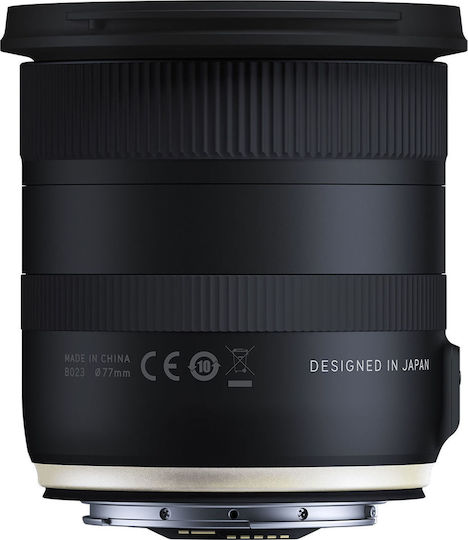 Tamron Crop Φωτογραφικός Φακός 10-24mm f/3.5-4.5 Di II VC HLD Wide Angle Zoom για Canon EF Mount Μαύρος