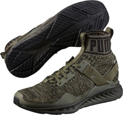 puma ignite evoknit kids gold