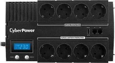 CyberPower BR1000ELCD UPS Line-Interactive 1000VA 600W cu 8 Schuko Prize