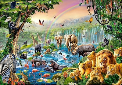 Jungle River Puzzle 2D 500 Pieces