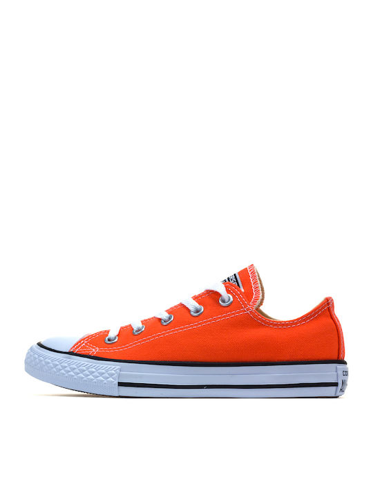 Kids Sneakers Orange with Lights Chuck Taylor All Star