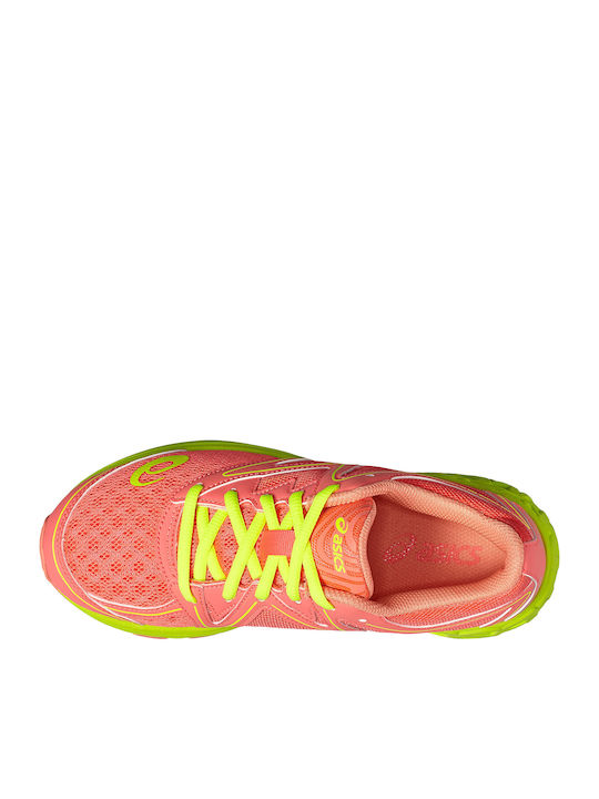 Noosa Gs Kids Sports Shoes Running with Laces Orange