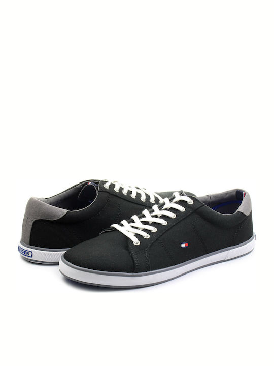 Tommy Hilfiger Harlow Ανδρικά Sneakers Μαύρα