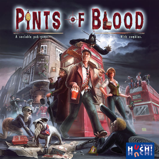 Επιτραπέζιο Παιχνίδι Pints of Blood για 2-4 Παίκτες 14+ Ετών (EN) Huch