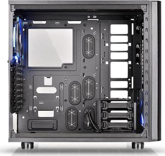 Thermaltake View 31 TG Gaming Midi Tower Κουτί Υπολογιστή με Πλαϊνό Παράθυρο Μαύρο