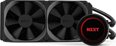 NZXT Kraken X52 Υδρόψυξη Επεξεργαστή Διπλού Ανεμιστήρα 120mm για Socket AM4/115x