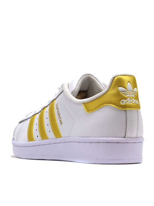 Superstar Superstar J Kids Sneakers Gold Metallic / Cloud White