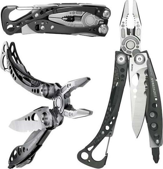 Leatherman Skeletool CX Многофункционален инструмент Survival Черен в Калъф