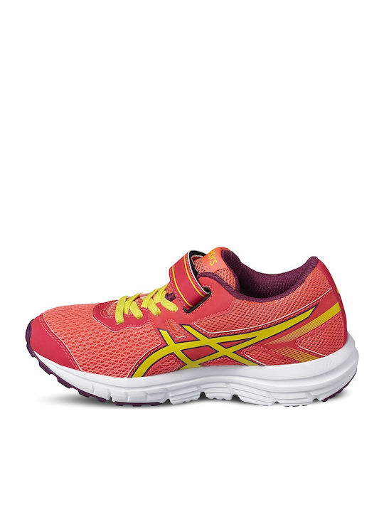Gel Zaraca 5 PS Αθλητικά Παιδικά Παπούτσια Running με Σκρατς Πορτοκαλί