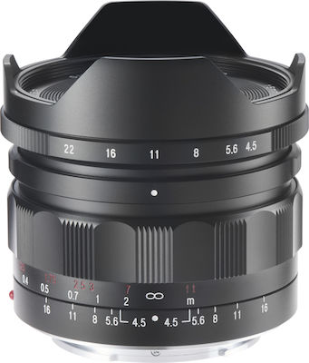 Voigtlander Full Frame Camera Lens Super Wide Heliar Aspherical III 15mm f/4.5 Wide Angle for Sony E Mount Black