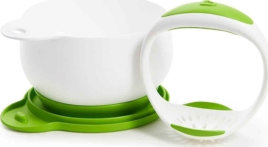Munchkin Plastic Baby Container Go Mash Puree Express for 6+ months Green