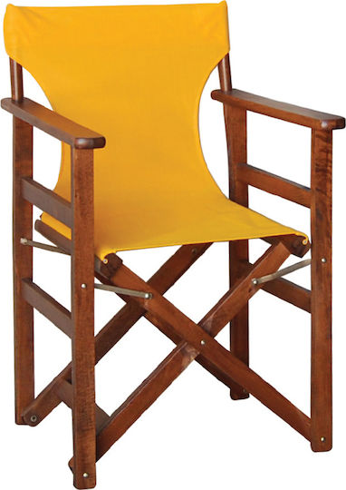 Woodwell Woodwell Rahmen für Regisseur Stuhl Hölzernes 56x53x87cm Braune