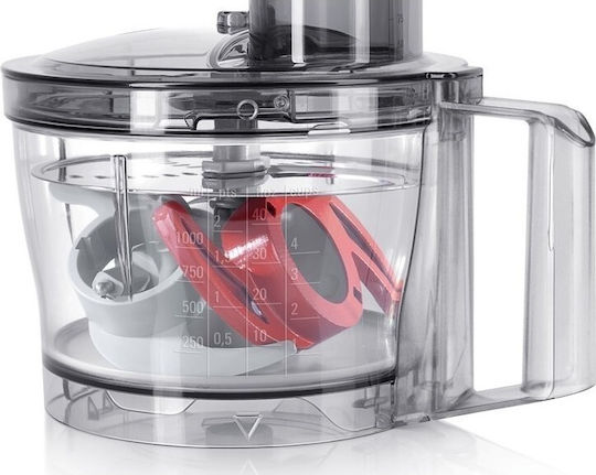Bosch Multifunctional Food Processor 800W with Pot 2.3lt and Jug Blender Black