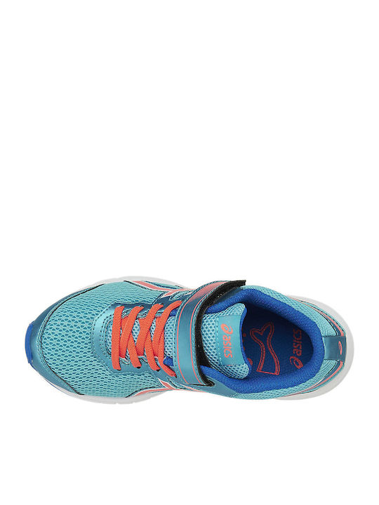 Gel Zaraca 5 GS Αθλητικά Παιδικά Παπούτσια Running με Σκρατς Τιρκουάζ
