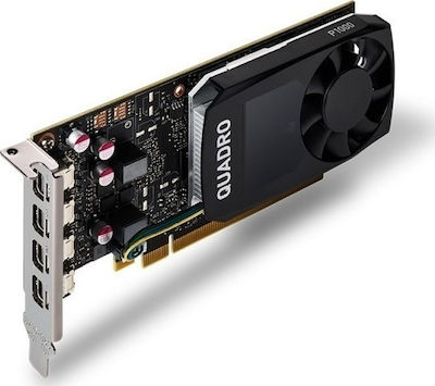 PNY Quadro P1000 4GB GDDR5 Grafikkarte
