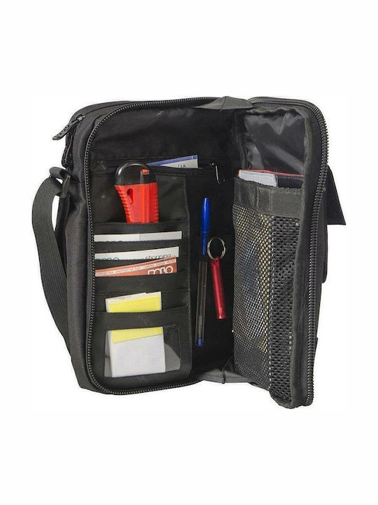 Book Herrentasche Schulter / Crossbody Schwarz