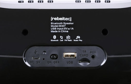 Rebeltec Soundbox 320 Bluetooth Speaker 16W with Radio and Battery Life up to 8 hours Black