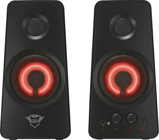 Trust GXT 608 Computerlautsprecher 2.0 mit Leistung 18W in Schwarz Farbe