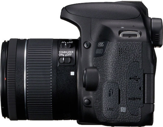 Canon DSLR Фотоапарат EOS 800D Crop Frame Комплект (EF-S 18-55mm F4-5.6 IS STM)