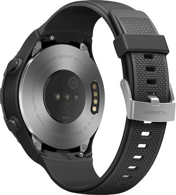 Huawei Watch 2 49mm Rezistent la apă cu SIM și pulsometru (Negru)
